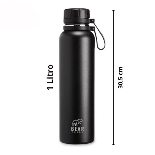 Garrafa térmica 1L com seu nome