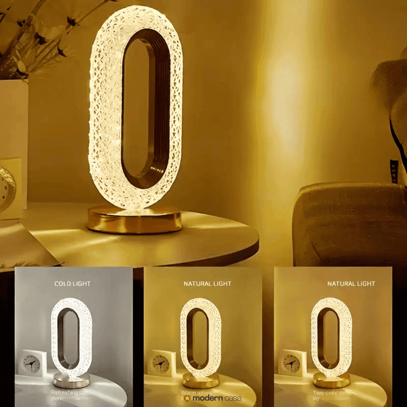 Luminária Luxo de Mesa Led Portátil
