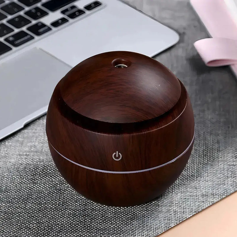 Umidificador Ultrassônico USB Madeira