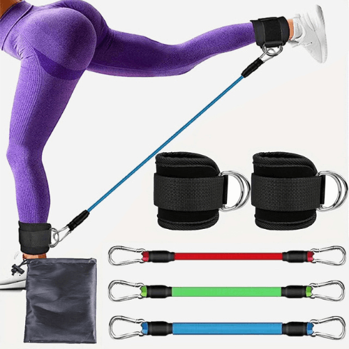 PowerFit Duo - Caneleira e elásticos de resistência